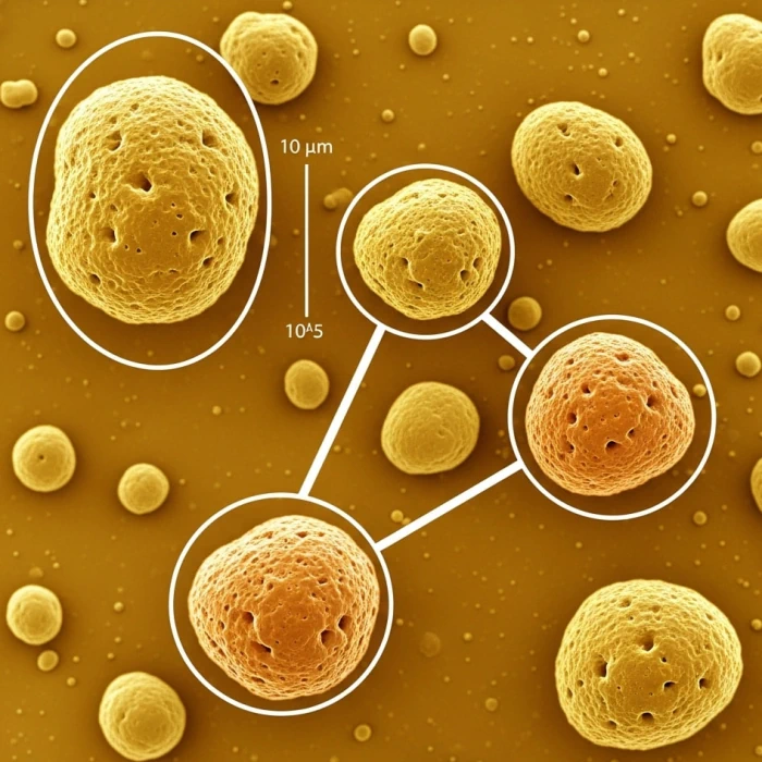 Молекулярная структура силикагеля Оризаклар - селективная адсорбция белков